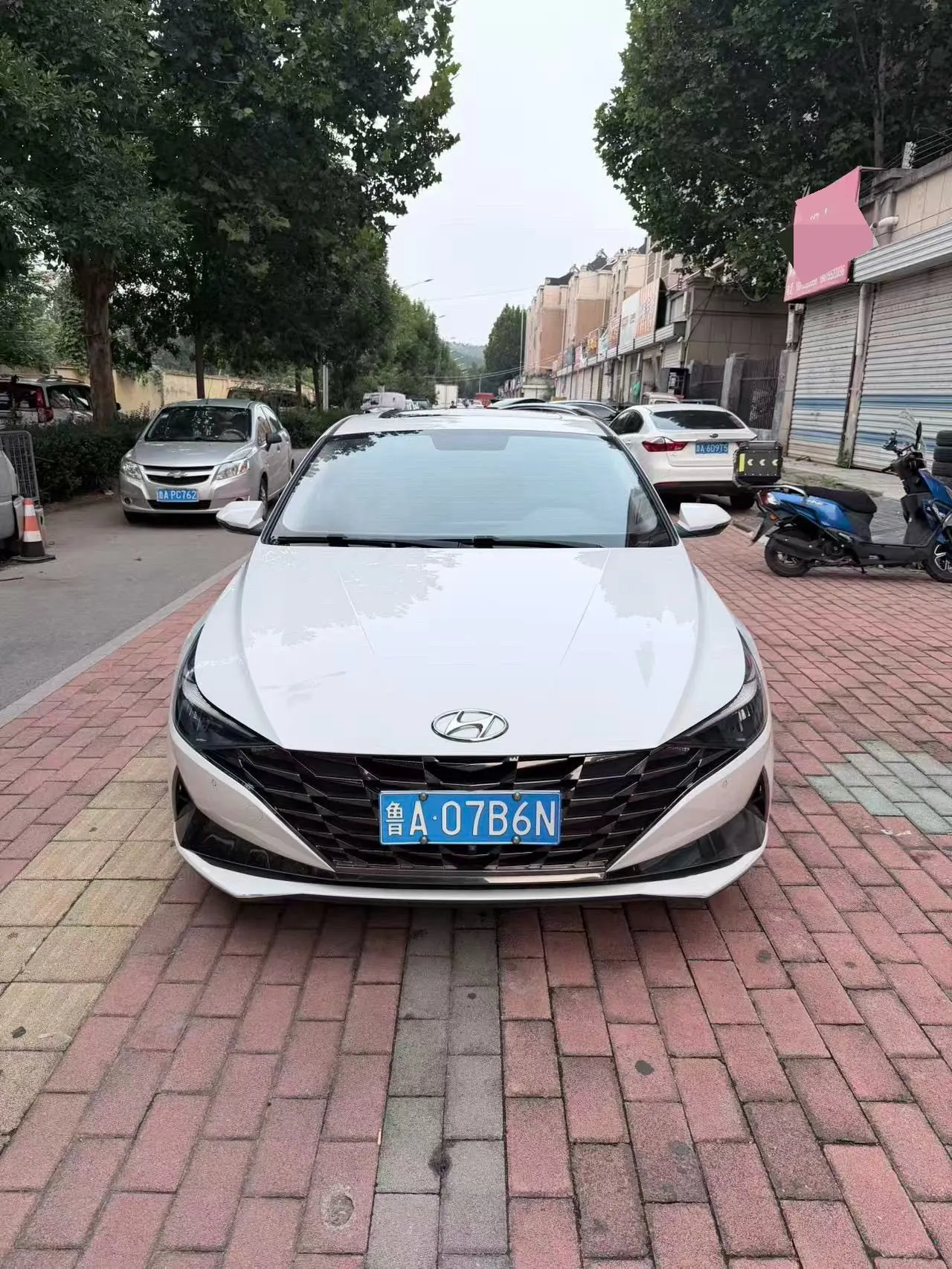 Hyundai 2021 Elantra-sedan 1.5 stepless GLX elite automatic gear 3