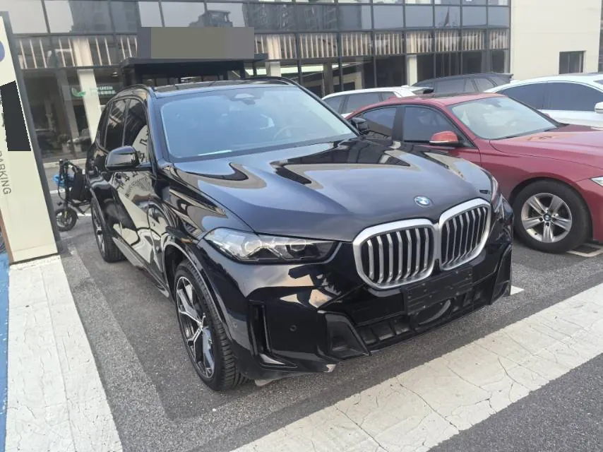 BMW 2025 X5 xDrive30Li 48V 2.0T exclusive m sports obsidian night suit automatic gear 2