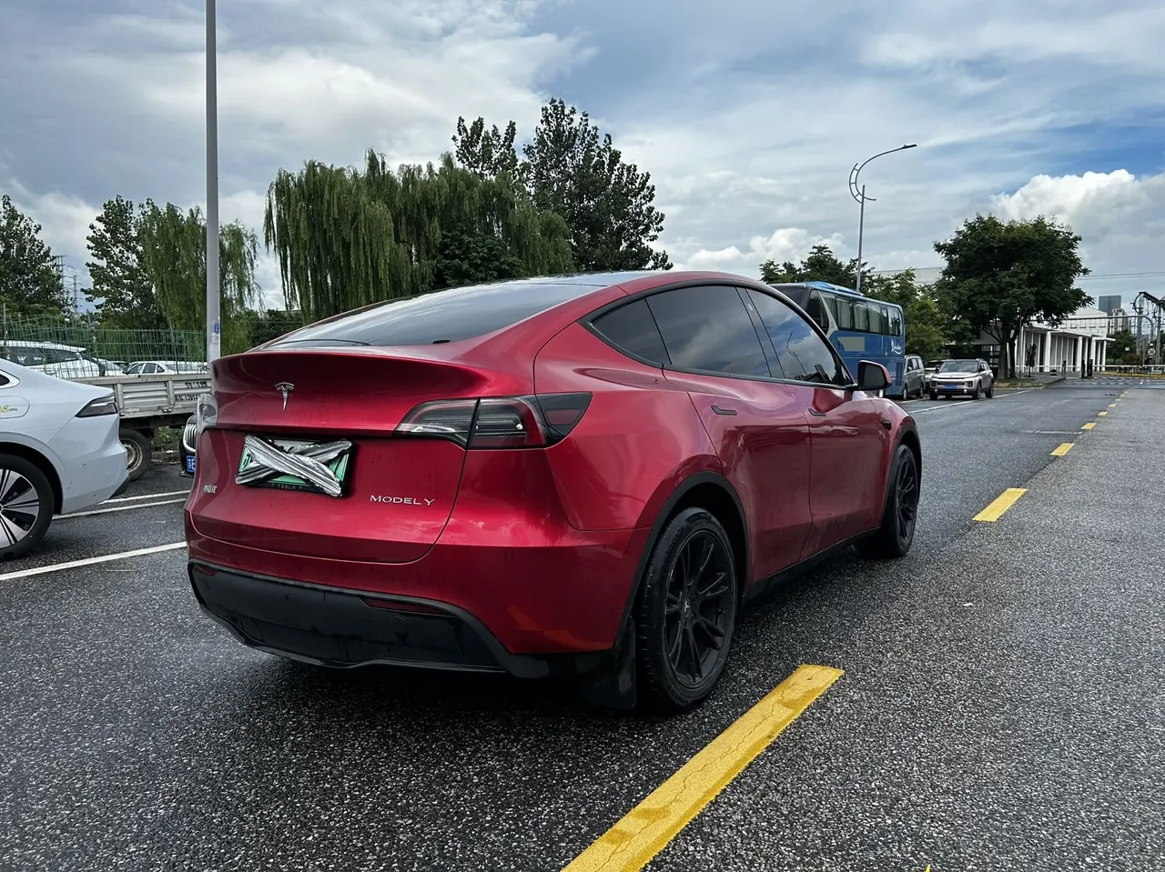 Tesla 2022 Model Y rear-wheel drive version (facelift) automatic gear 10