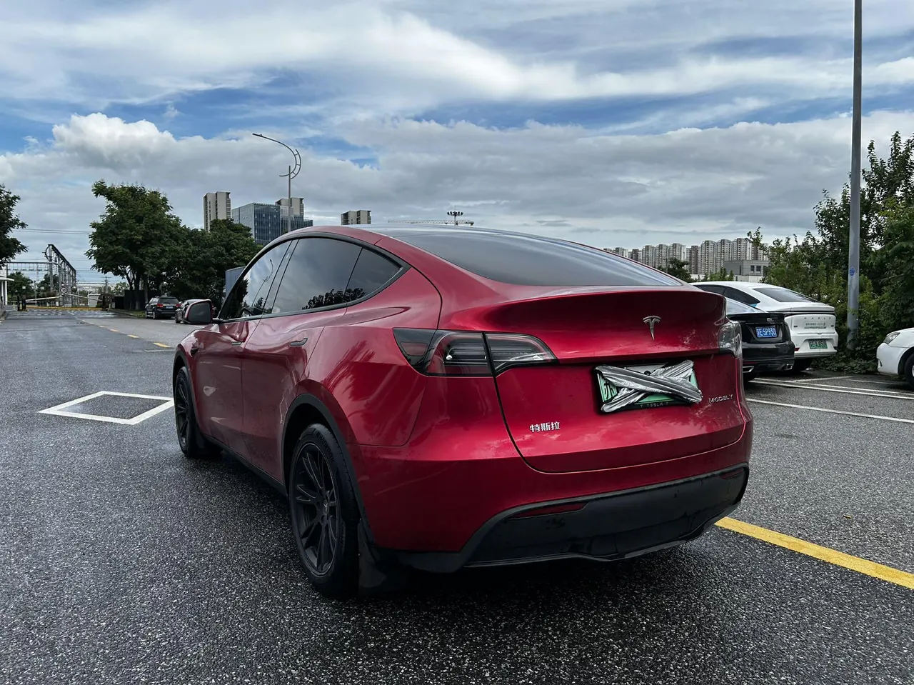 Tesla 2022 Model Y rear-wheel drive version (facelift) automatic gear 11