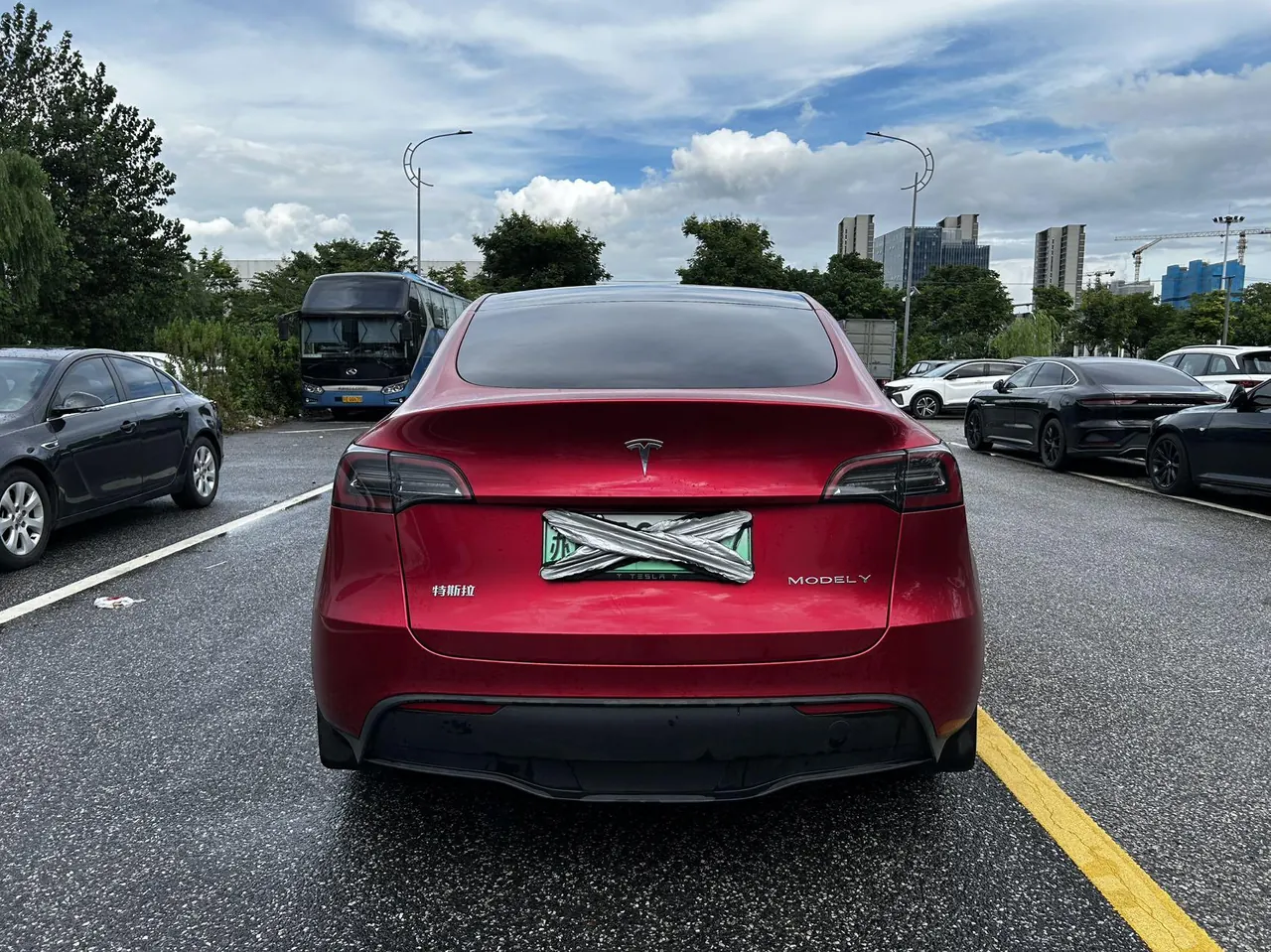 Tesla 2022 Model Y rear-wheel drive version (facelift) automatic gear 13