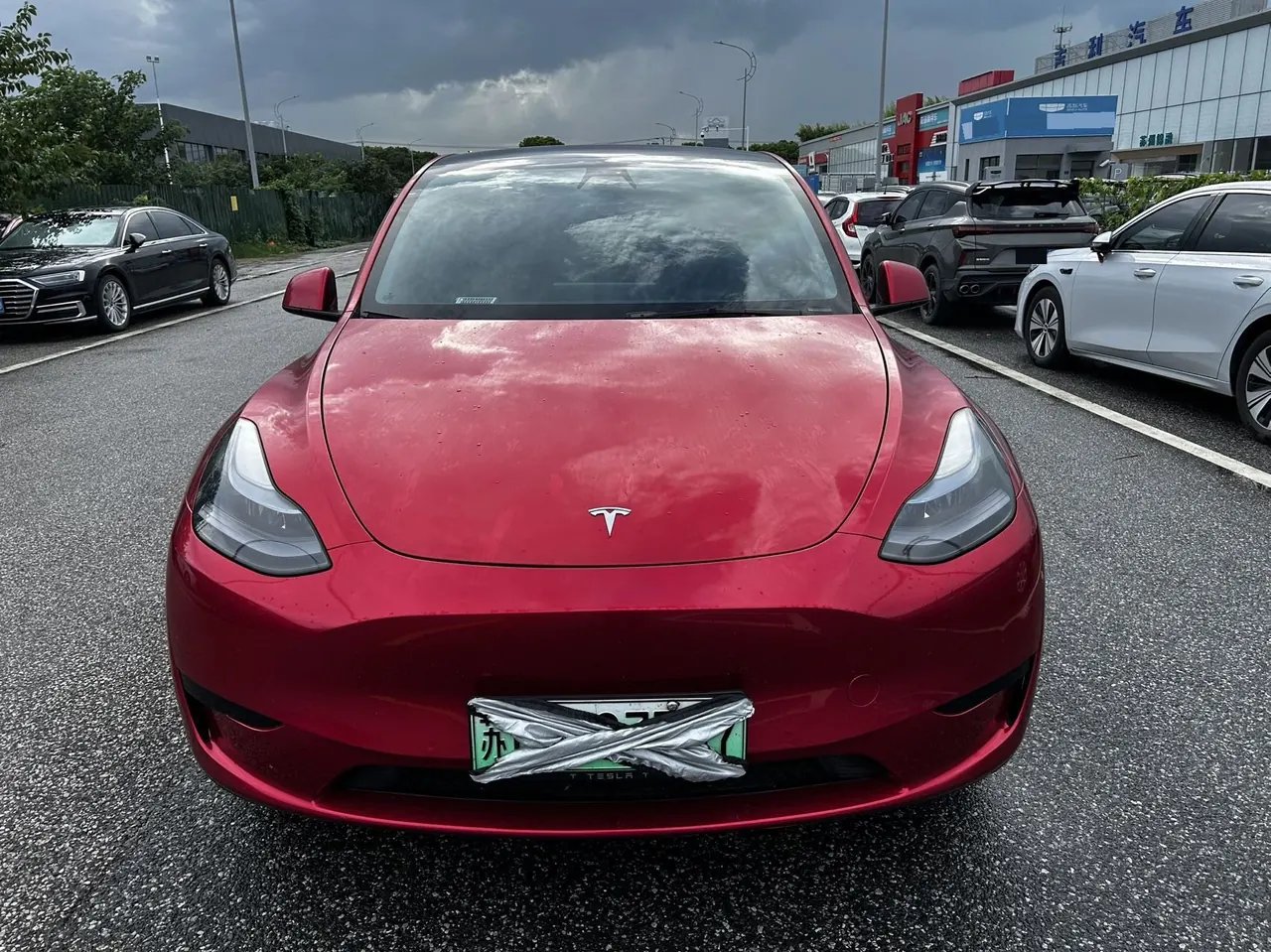 Tesla 2022 Model Y rear-wheel drive version (facelift) automatic gear 3