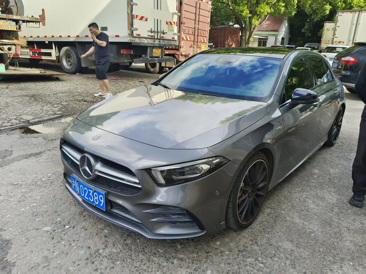 打开图片灯箱:Mercedes Benz Class A AMG (Imported) 2020 A 35 AMG 4MATIC 2.0T Automatic Gear