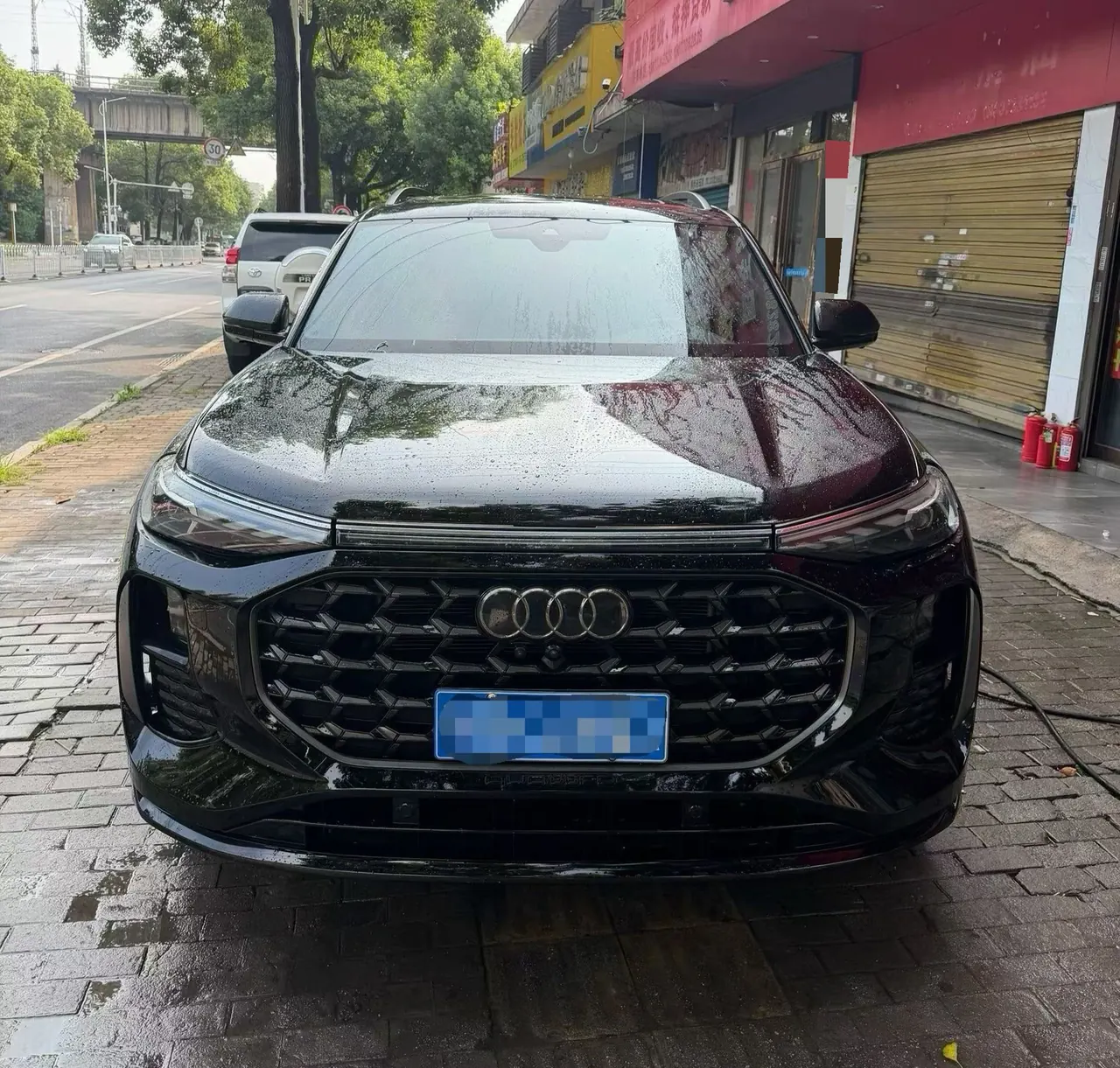 Audi 2022 Q6 2.0TFSI 45TFSI Quattro Qiyun feather forest set automatic gear 2