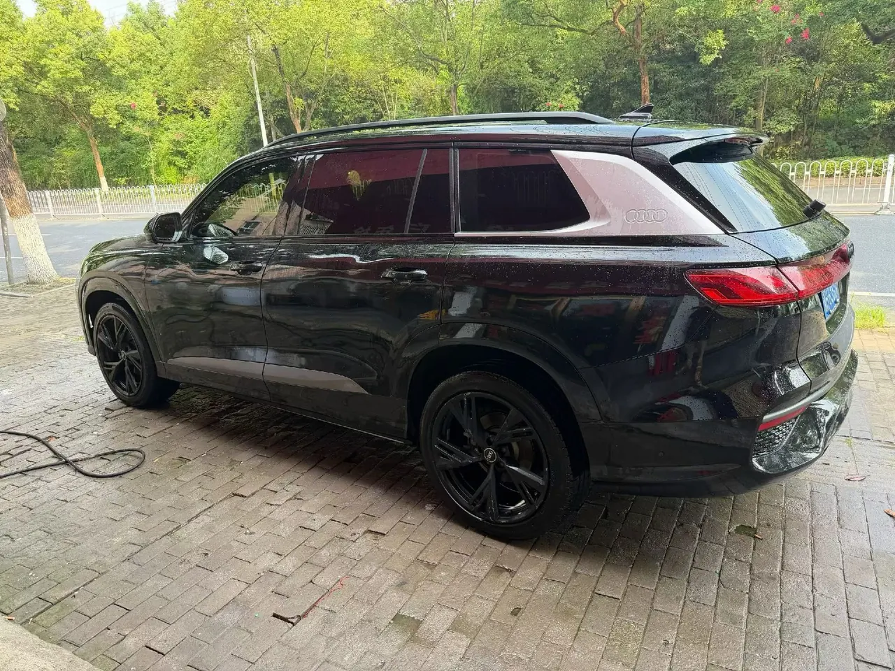 Audi 2022 Q6 2.0TFSI 45TFSI Quattro Qiyun feather forest set automatic gear 3