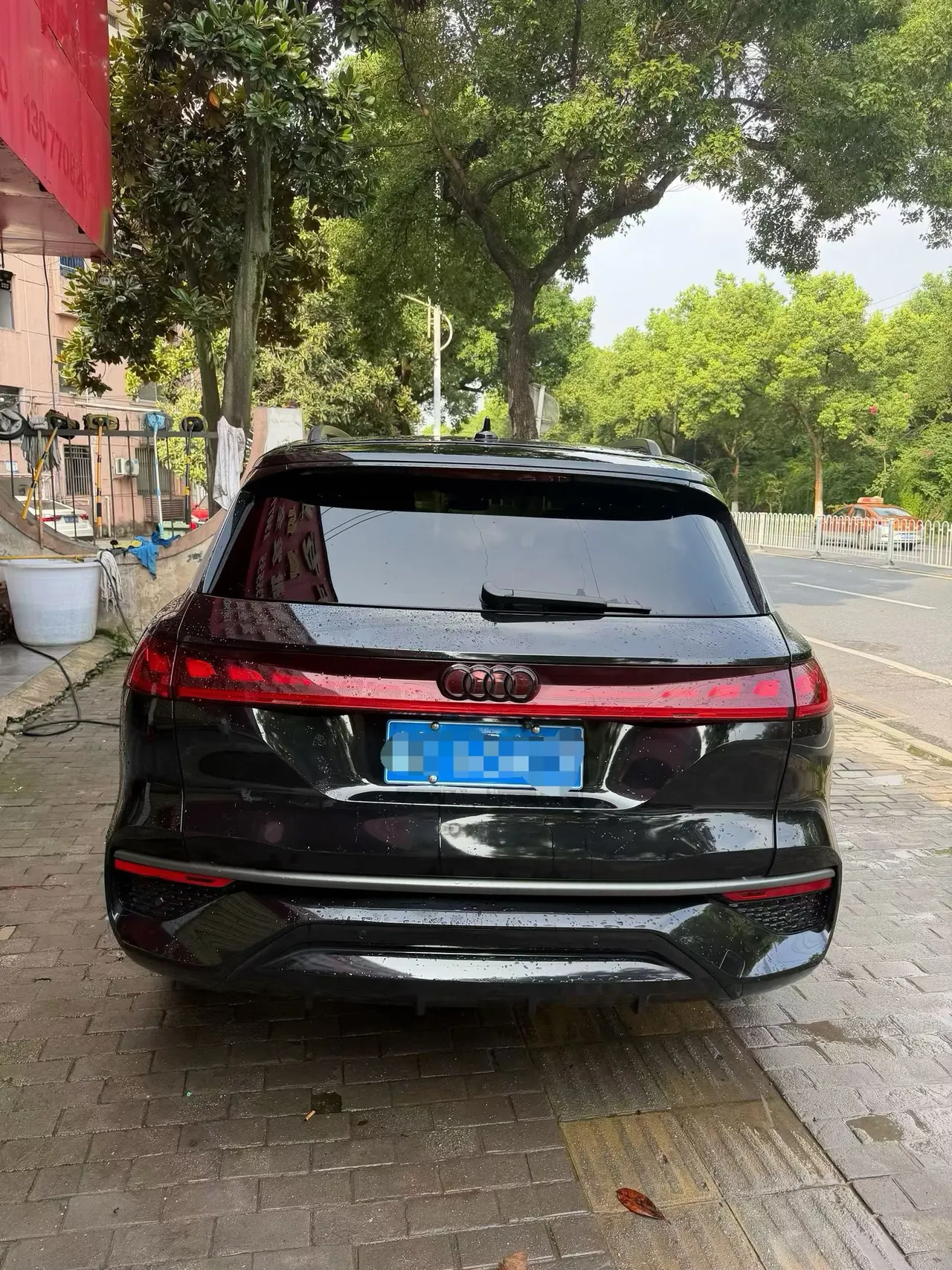 Audi 2022 Q6 2.0TFSI 45TFSI Quattro Qiyun feather forest set automatic gear 4