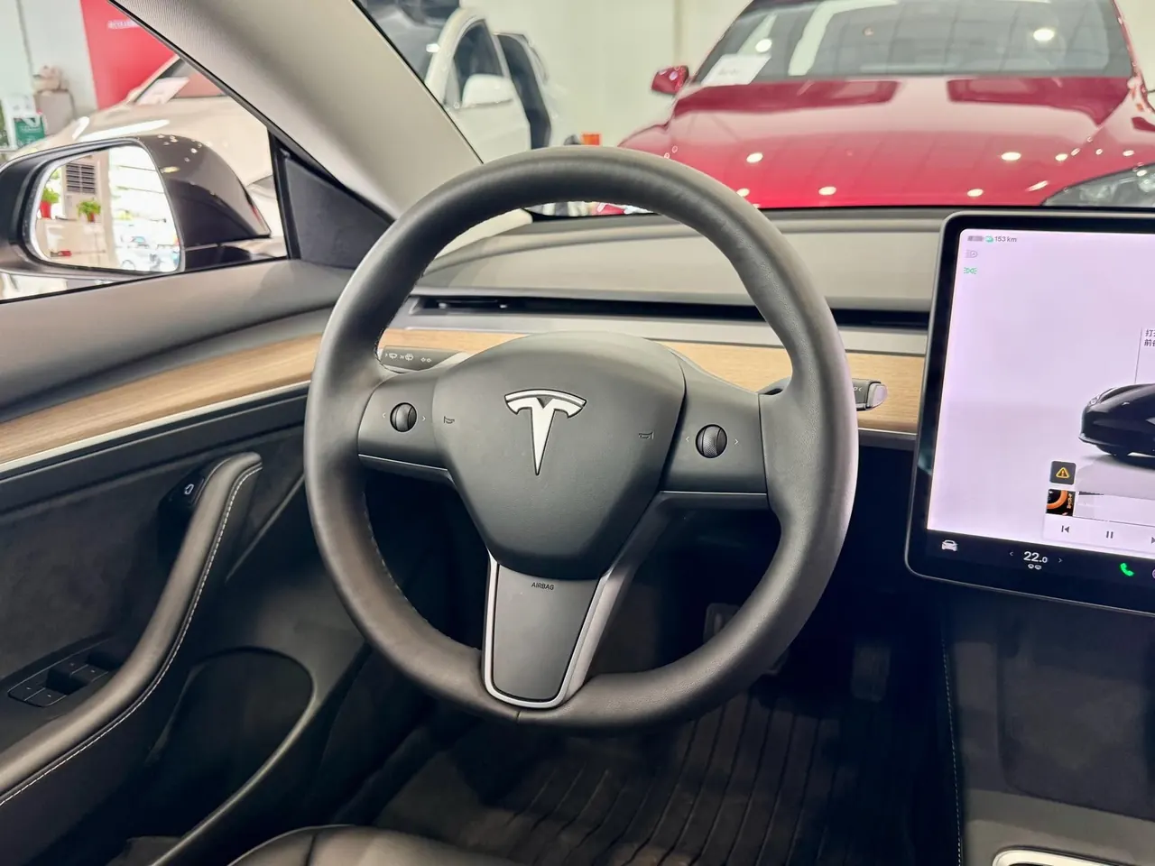 Tesla 2022 Model 3 rear-wheel drive version of automatic transmission 10