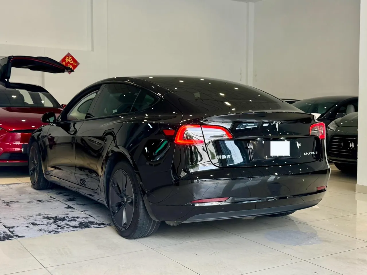Tesla 2022 Model 3 rear-wheel drive version of automatic transmission 12