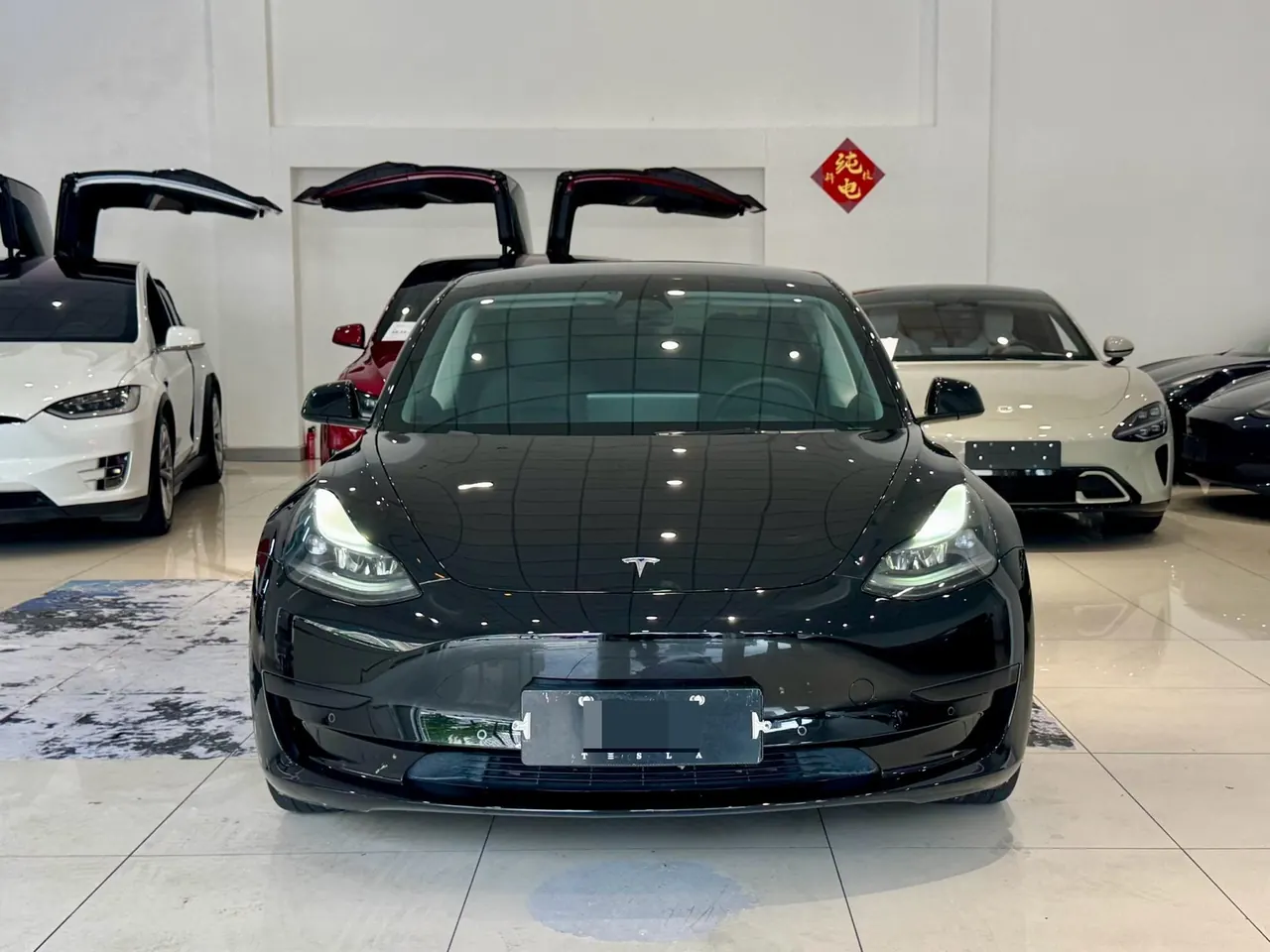 Tesla 2022 Model 3 rear-wheel drive version of automatic transmission 2