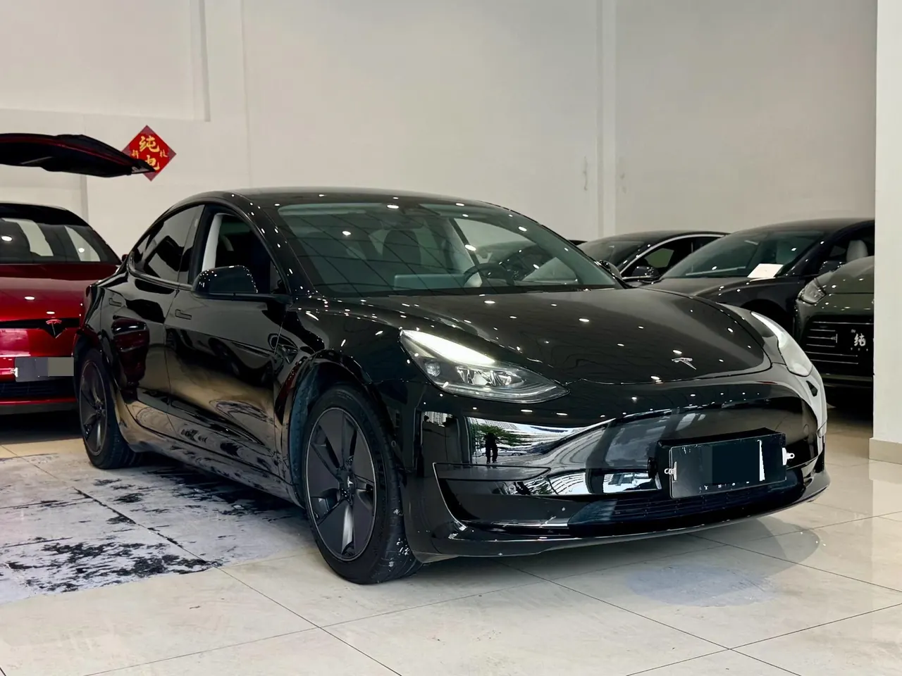 Tesla 2022 Model 3 rear-wheel drive version of automatic transmission 3