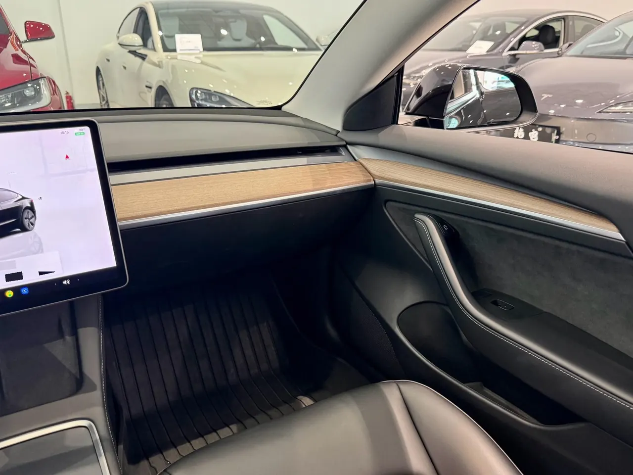 Tesla 2022 Model 3 rear-wheel drive version of automatic transmission 7