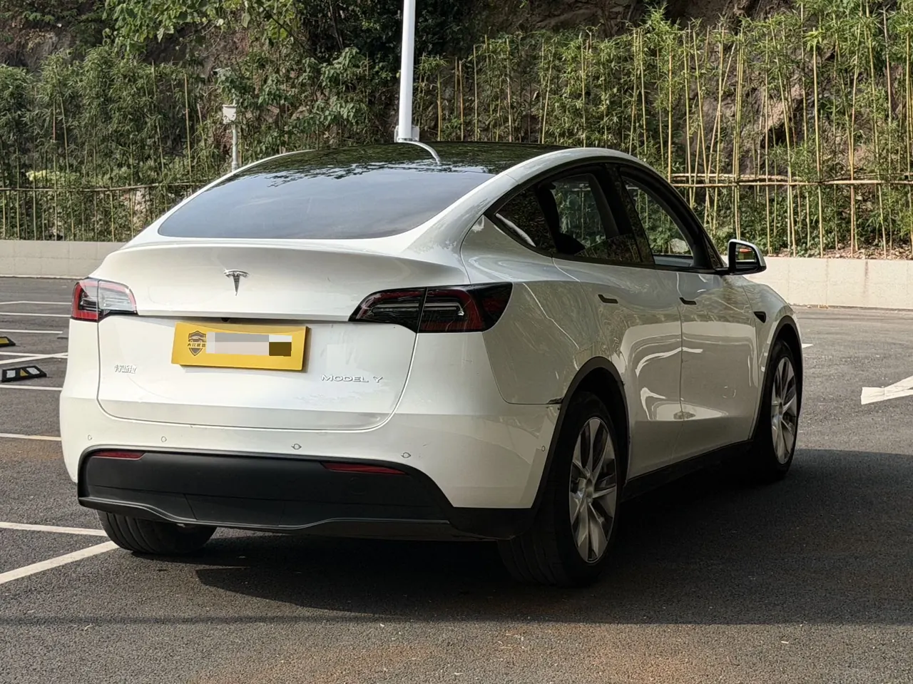 Tesla 2021 Model Y long endurance all-wheel drive version automatic transmission 7