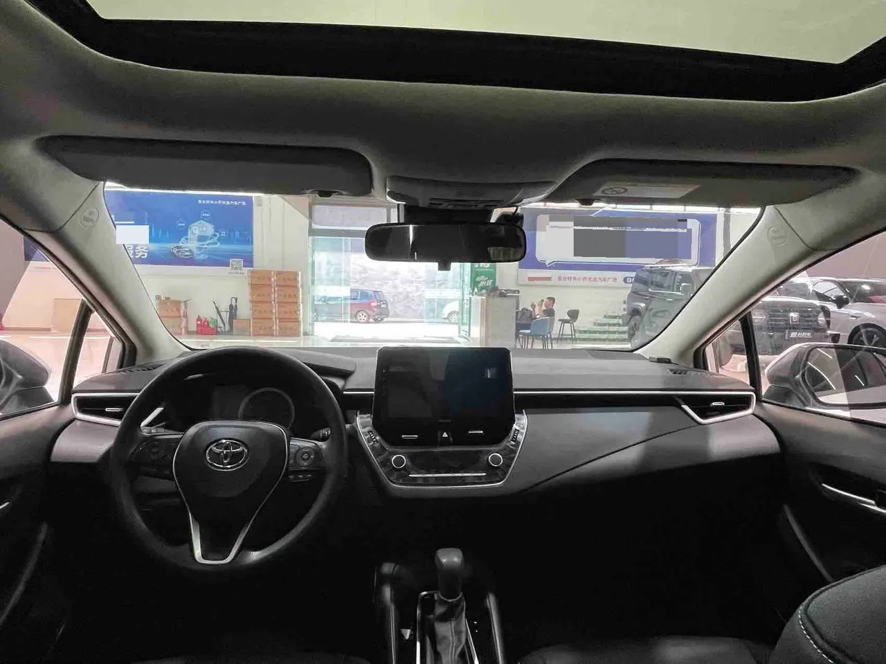 Toyota 2021 corolla 1.2T stepless elite PLUS version of automatic gear 4