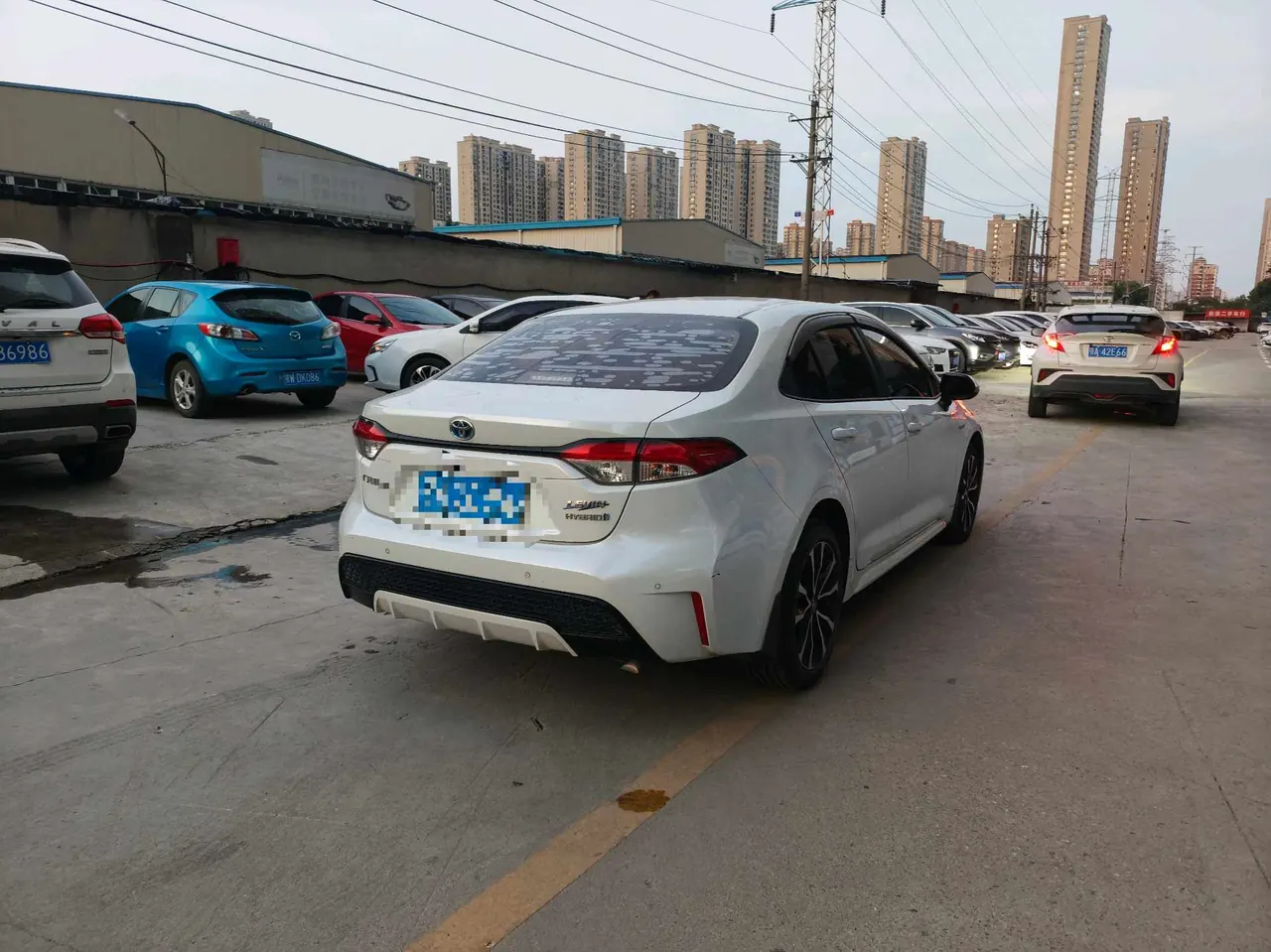 Toyota 2021 Lei Ling Shuangqing 1.8H Stepless Sports Edition Automatic Gear 7