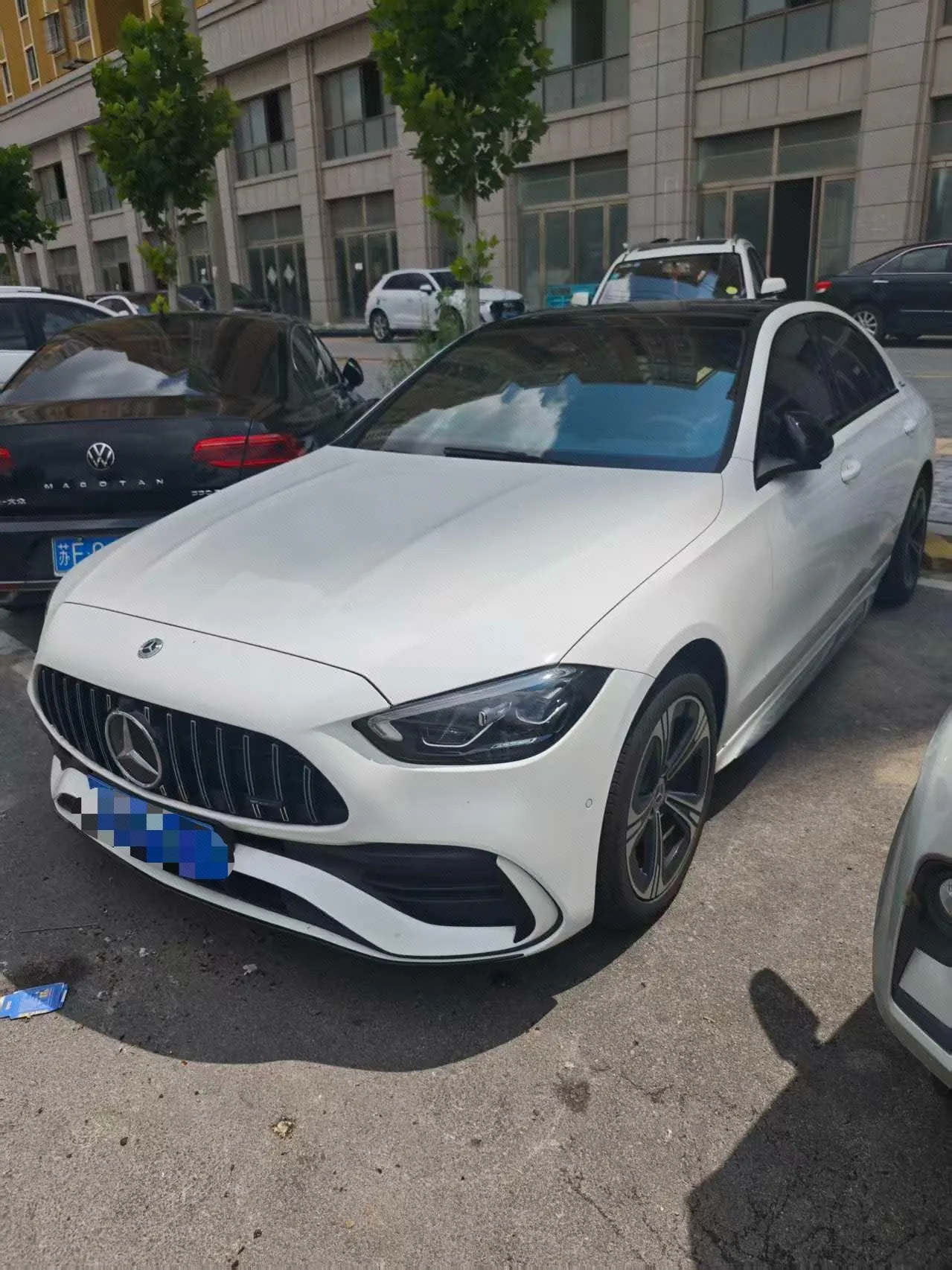 打开图片灯箱:Mercedes Benz Class C 2022 C 260 L 48V 1.5T Hao Night Sports Edition (Modified) Automatic Gear