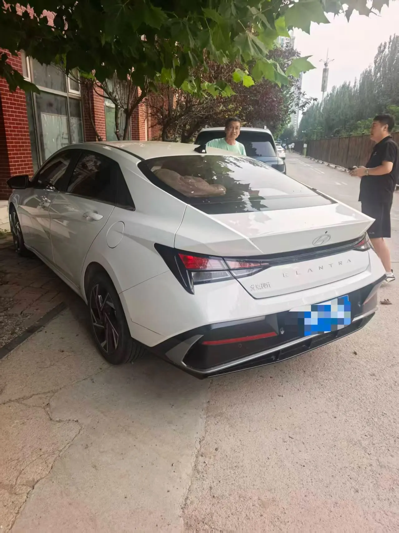 Hyundai 2023 Elantra-sedan 1.5 stepless GLX elite automatic gear 2