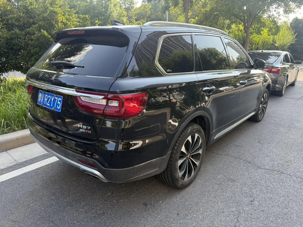 HongQi 2022 HS7 48V 2.0T Two-Drive Smart Union Flag Edition 5-seat Automatic Gear 5