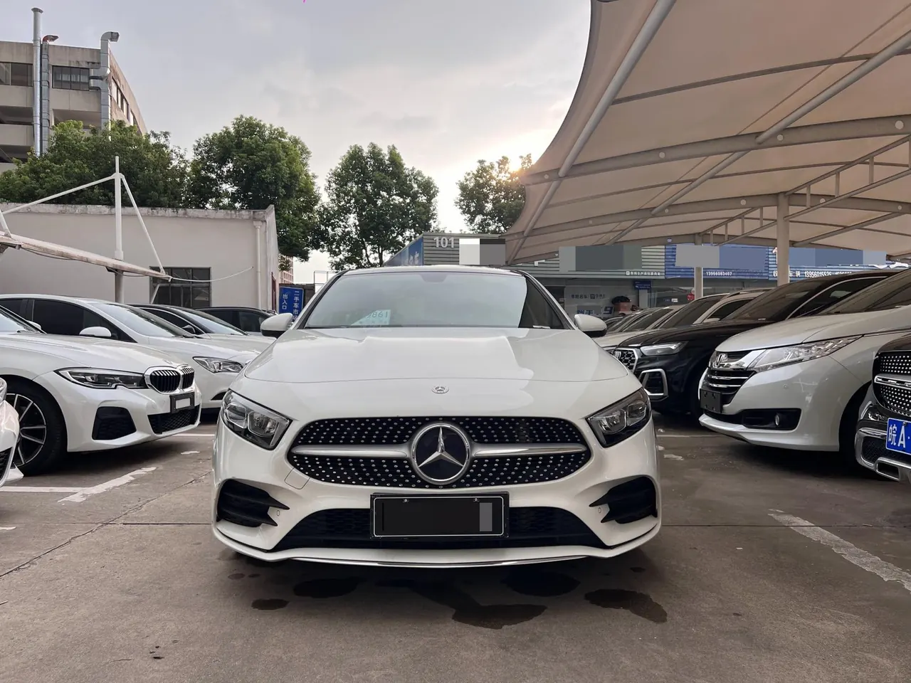 Mercedes Benz Class A 2021 A 200 L 1.3T Fashion Automatic Gear 2