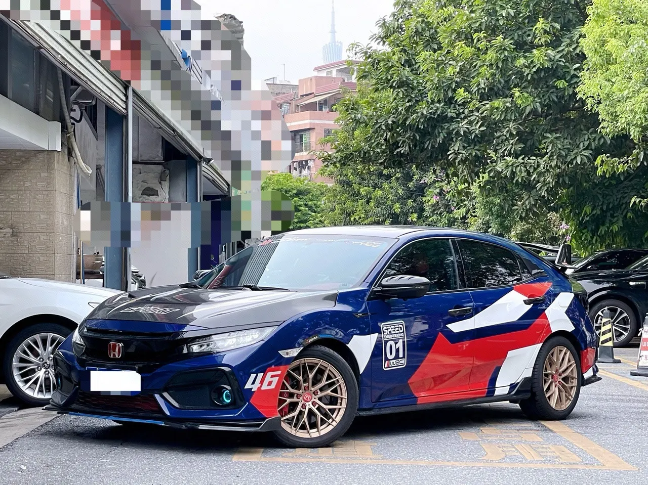 打开图片灯箱:Honda 2021 Civic Hatchback 1.5T Stepless 220TURBO Tide Cool Control Automatic Gear