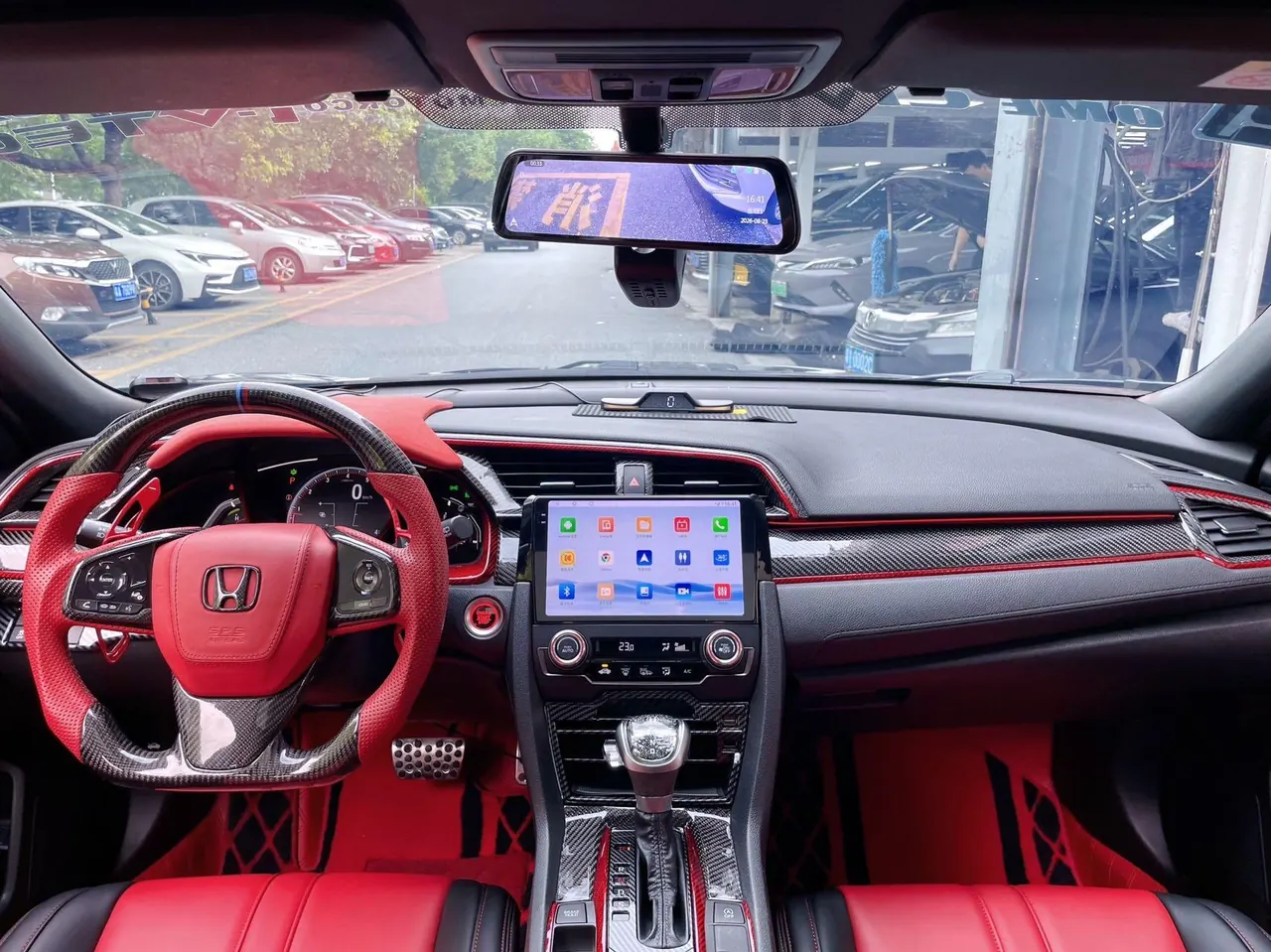 Honda 2021 Civic Hatchback 1.5T Stepless 220TURBO Tide Cool Control Automatic Gear 10
