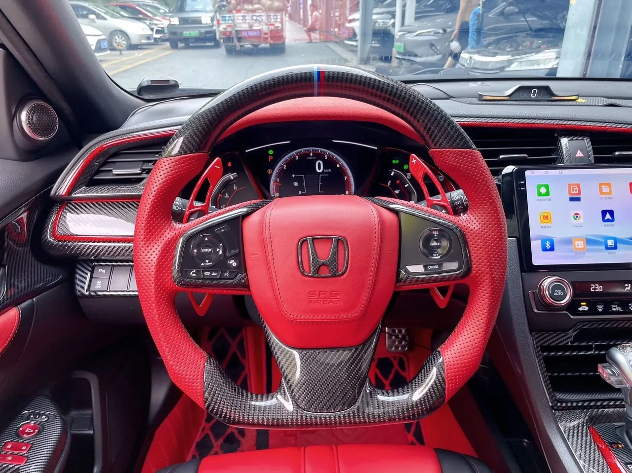 Honda 2021 Civic Hatchback 1.5T Stepless 220TURBO Tide Cool Control Automatic Gear 11
