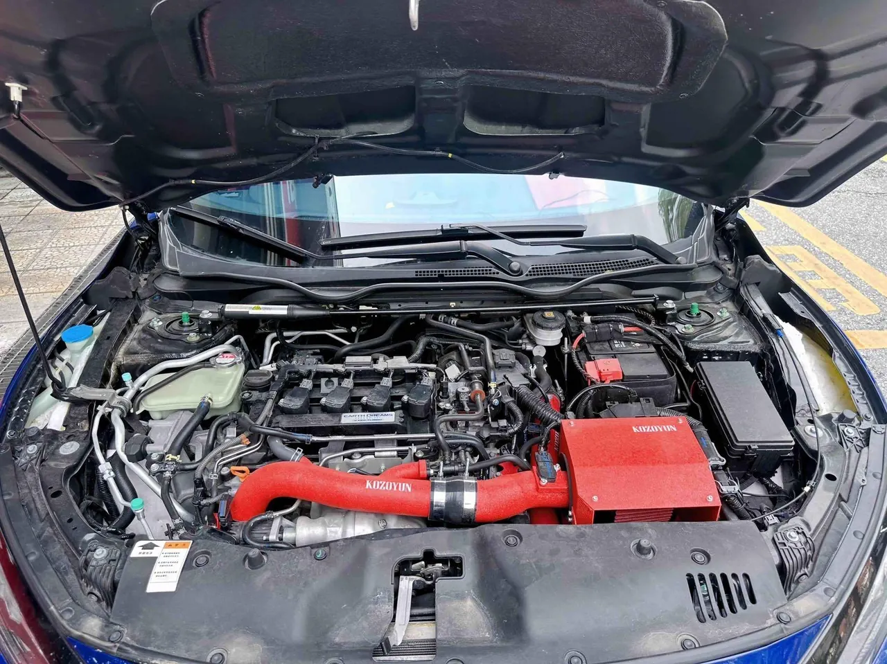 Honda 2021 Civic Hatchback 1.5T Stepless 220TURBO Tide Cool Control Automatic Gear 6
