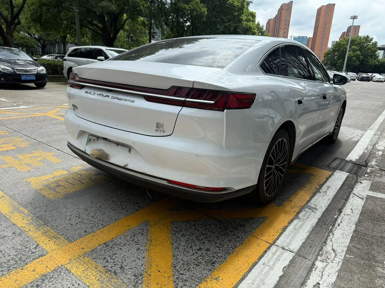 BYD 2020 Han DM 2.0T four-wheel drive performance version luxury automatic gear 7