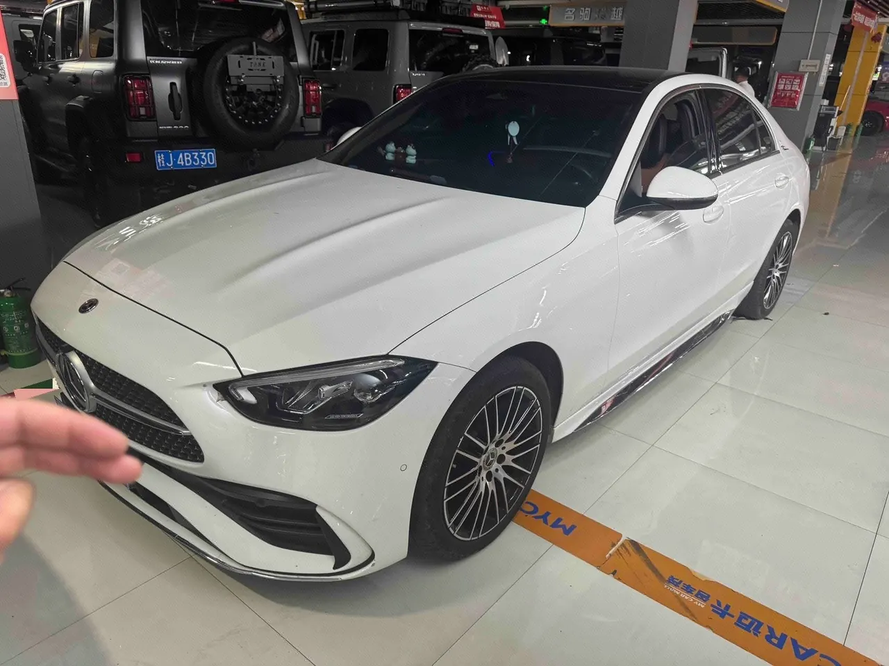 Open image lightbox: Mercedes Benz Class C 2022 C 260 L 48V 1.5T Sports Edition (Modified) Automatic Gear