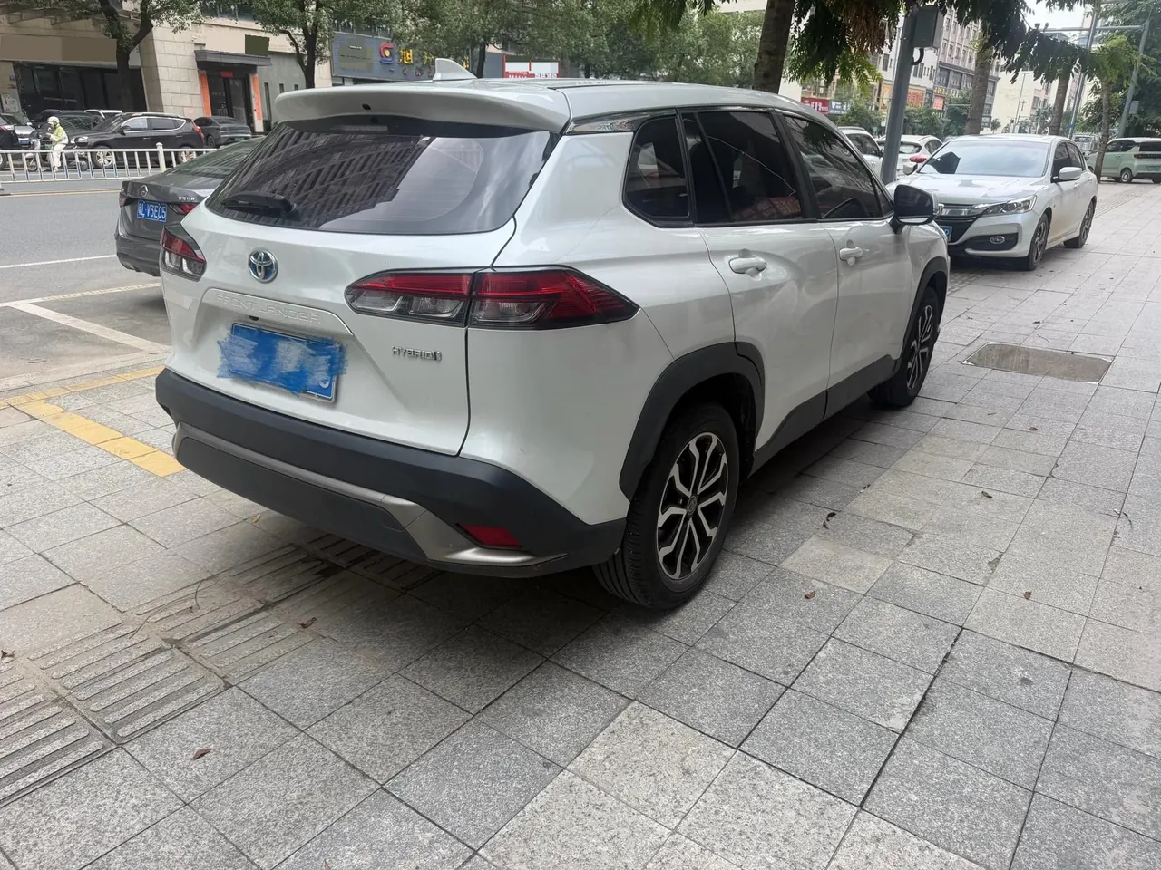 Toyota 2023 Fenglanda Shuangqing 2.0 Stepless Intelligent Electric Hybrid Deluxe Automatic Gear 9