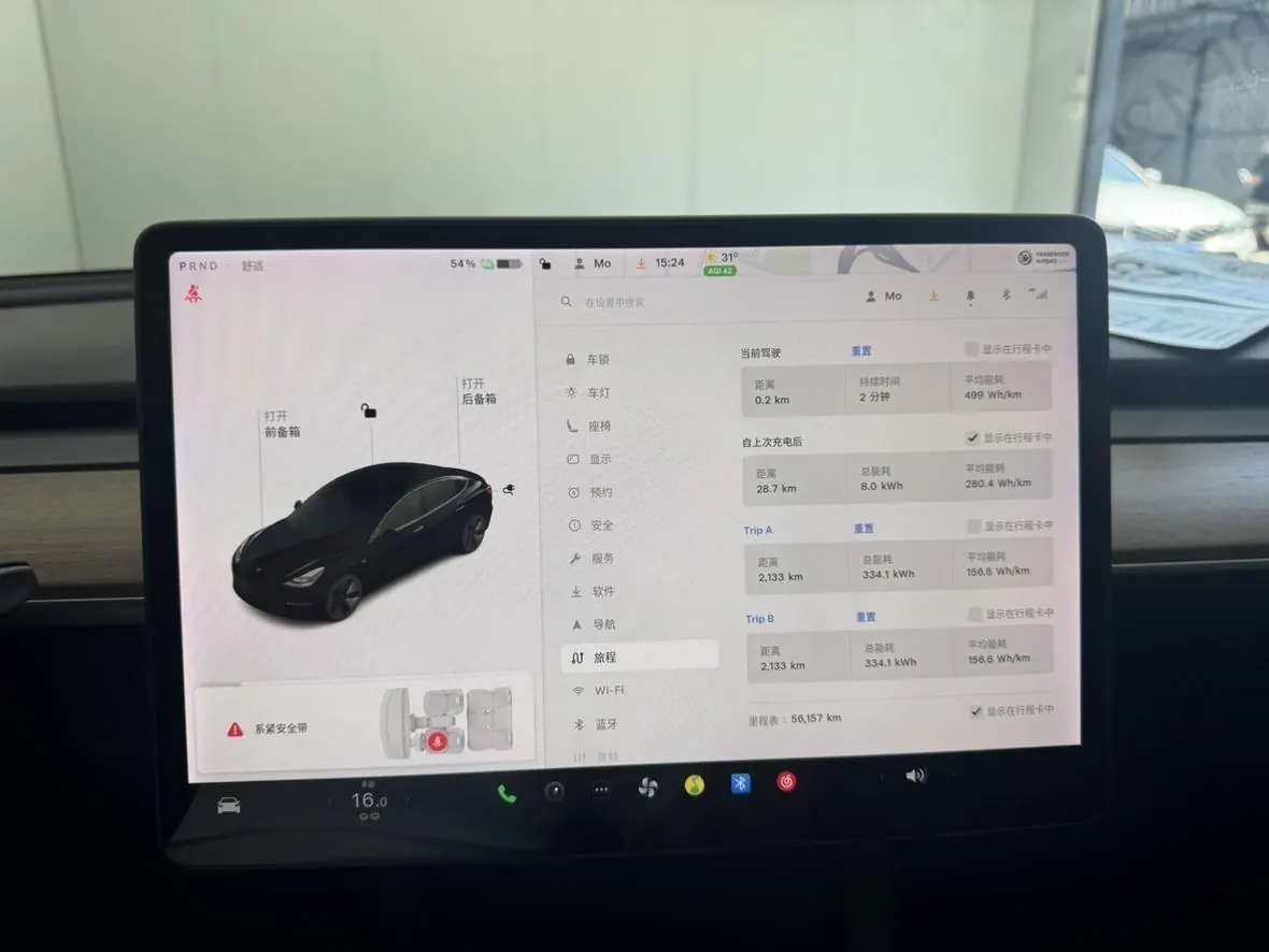 Tesla 2021 Model 3 Standard Endurance Rear Drive Upgraded Automatic Gear 14
