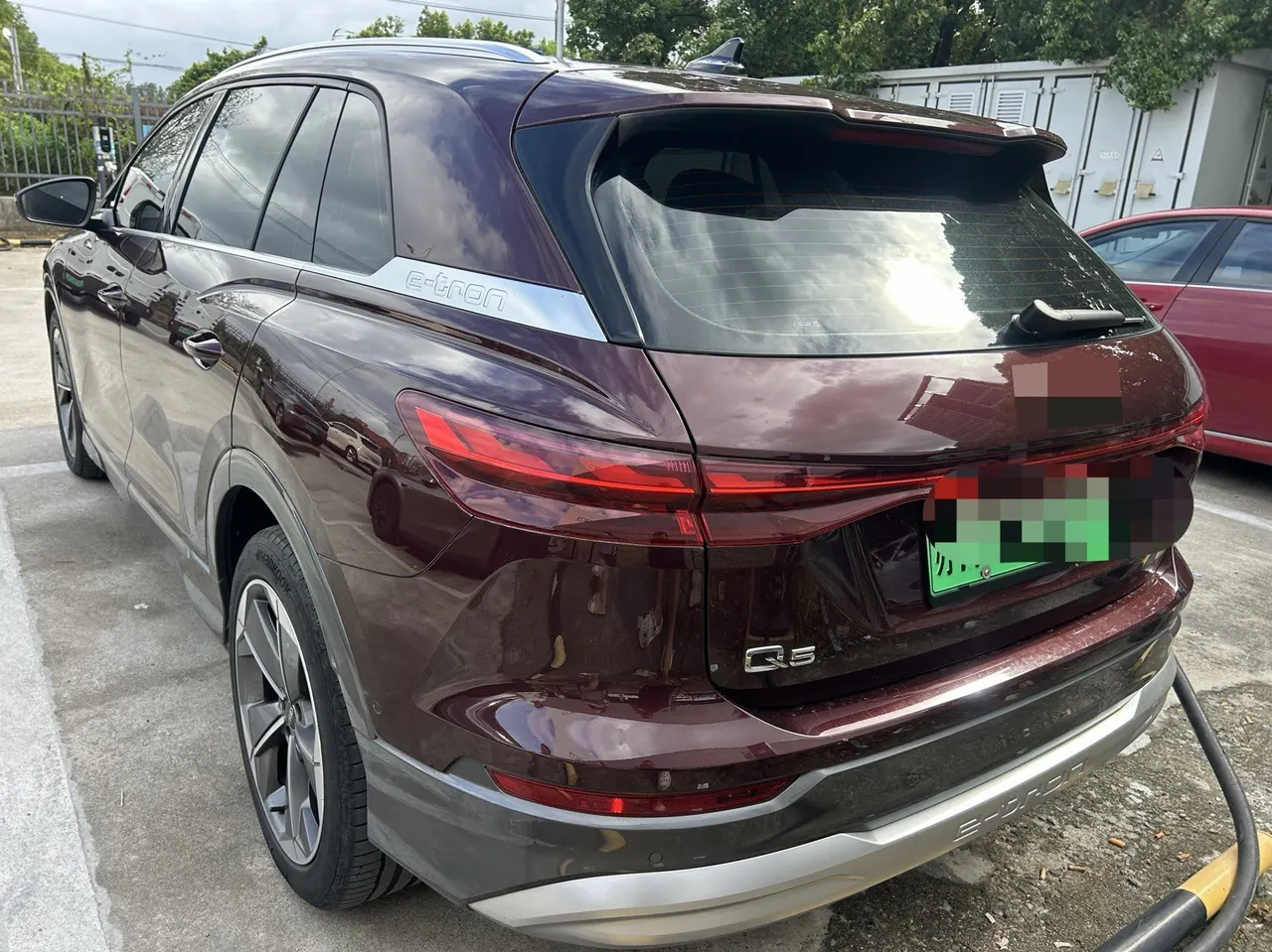 Audi 2022 Q5 e-tron 40-star royal suit automatic gear 7