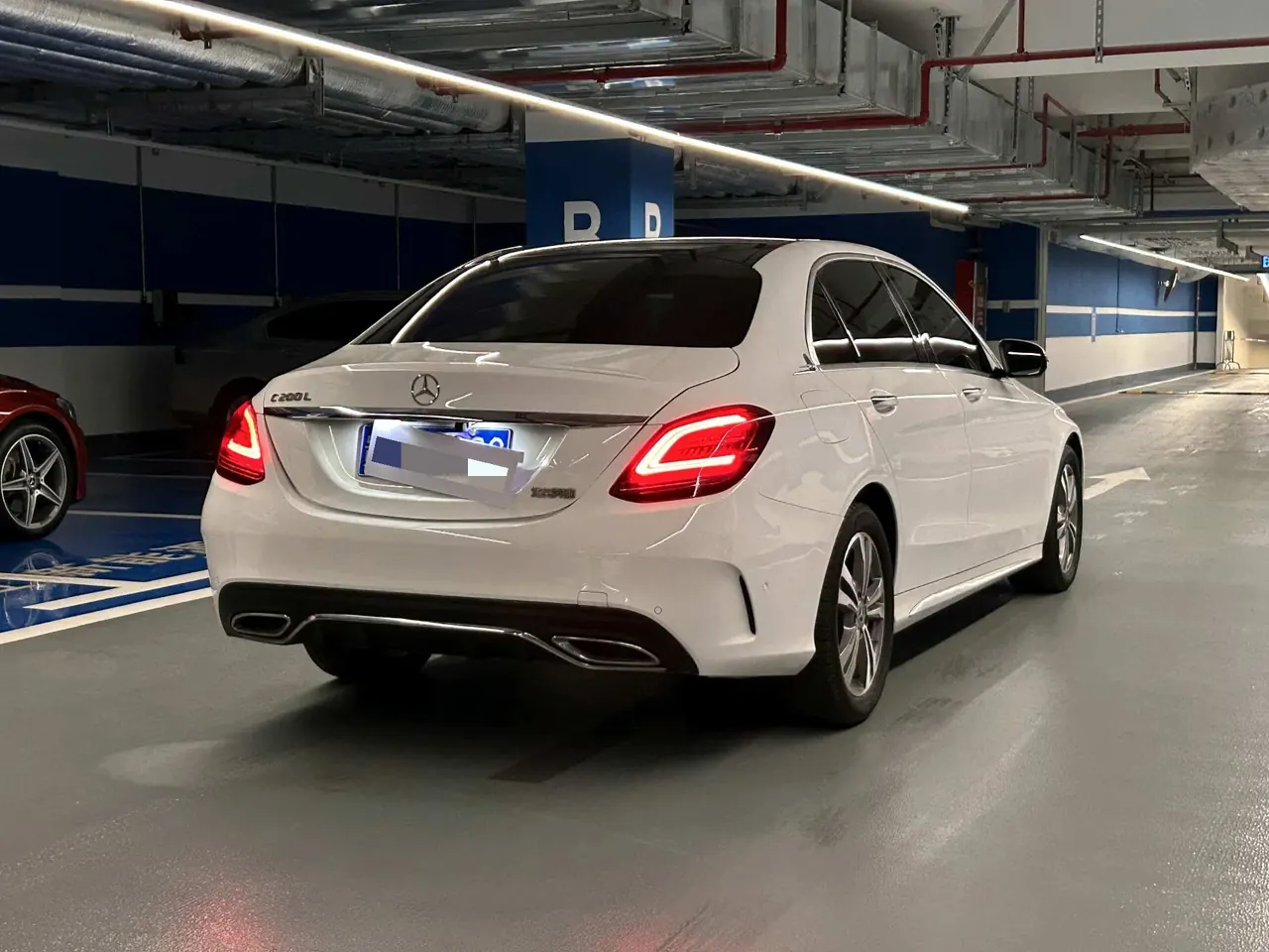 Mercedes Benz Class C 2021 C 200 L 1.5T Fashion Automatic Gear 4
