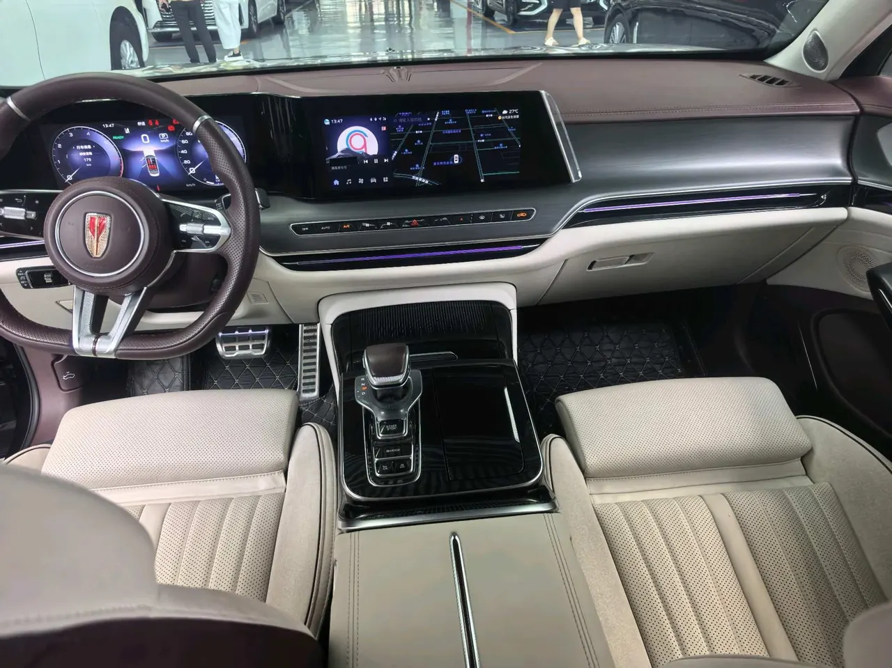 HongQi 2024 H9 48V 2.0T Flag Enjoy Private Fashion Edition Automatic Gear 7
