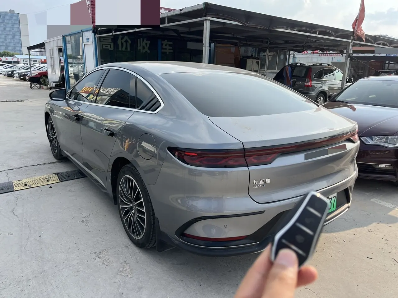 BYD 2022 Han DM-i 1.5T stepless 121KM exclusive automatic gear 5