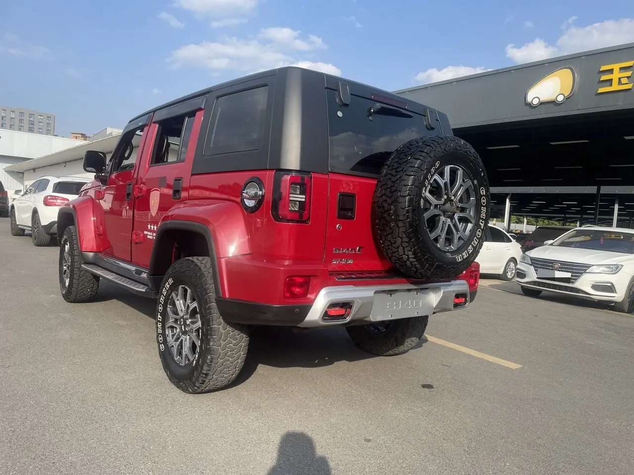 Beijing 2020 BJ40 2.0T 4WD City Hunter Edition Extreme Automatic Gear 8