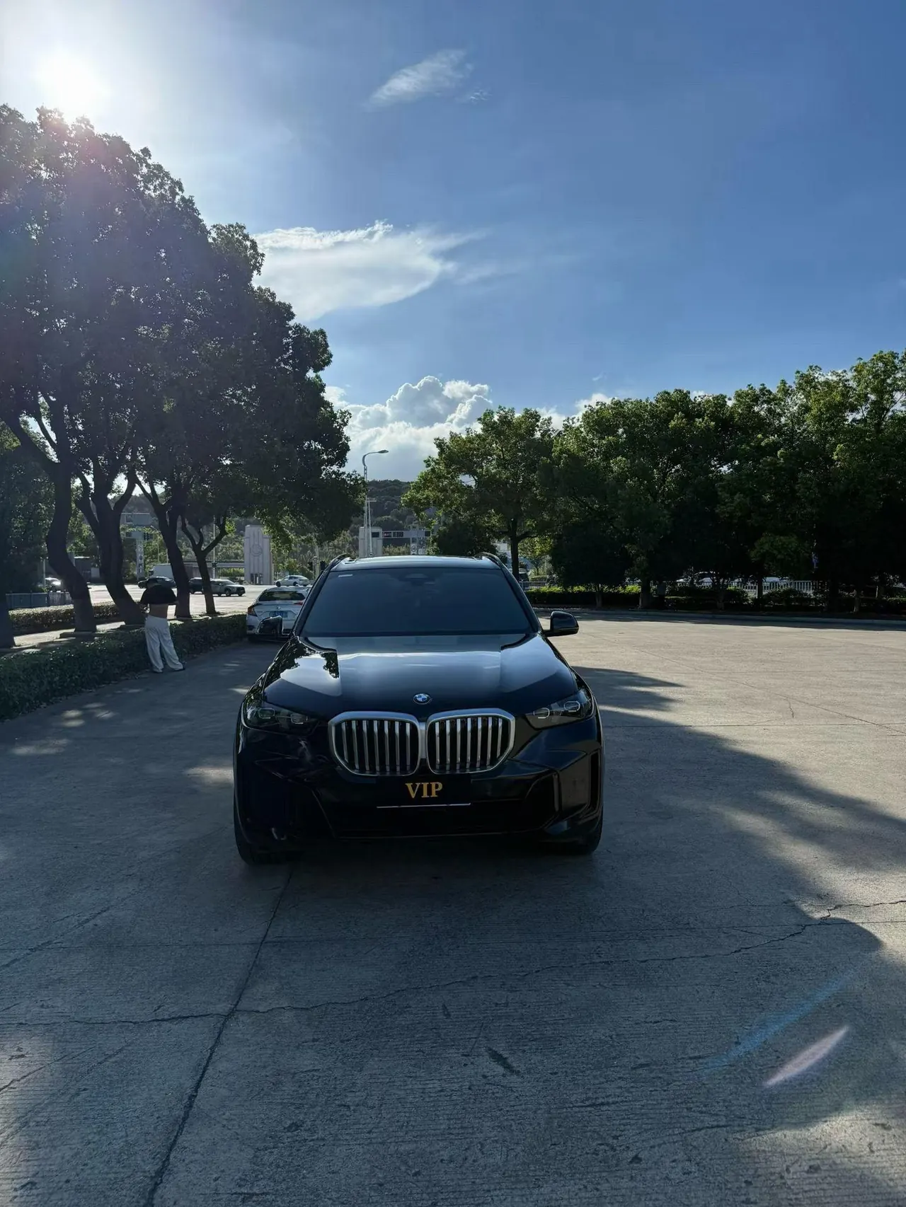 BMW 2023 X5 xDrive30Li 48V 2.0T exclusive m sports obsidian night suit automatic gear 3
