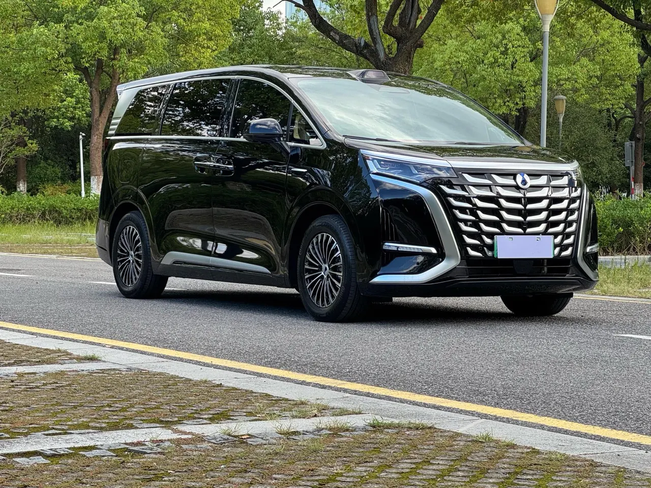 Denza 2025 Denza D9 DM-i 1.5T stepless four-wheel drive automatic gear 3