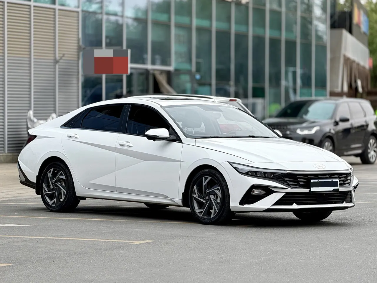 Hyundai 2023 Elantra-sedan 1.5 stepless GLX elite automatic gear 3