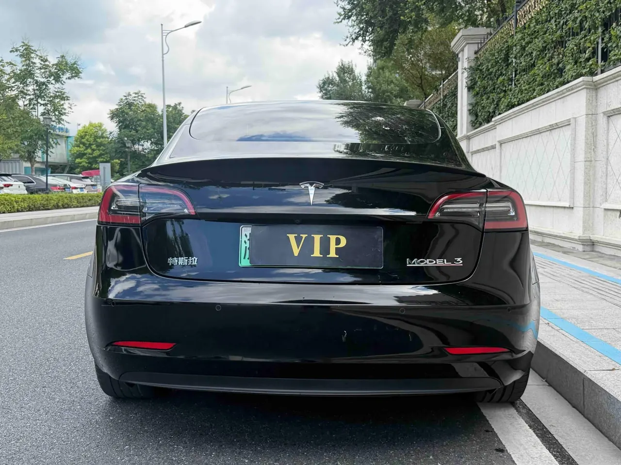 Tesla 2021 Model 3 Performance high-performance all-wheel drive automatic transmission 4