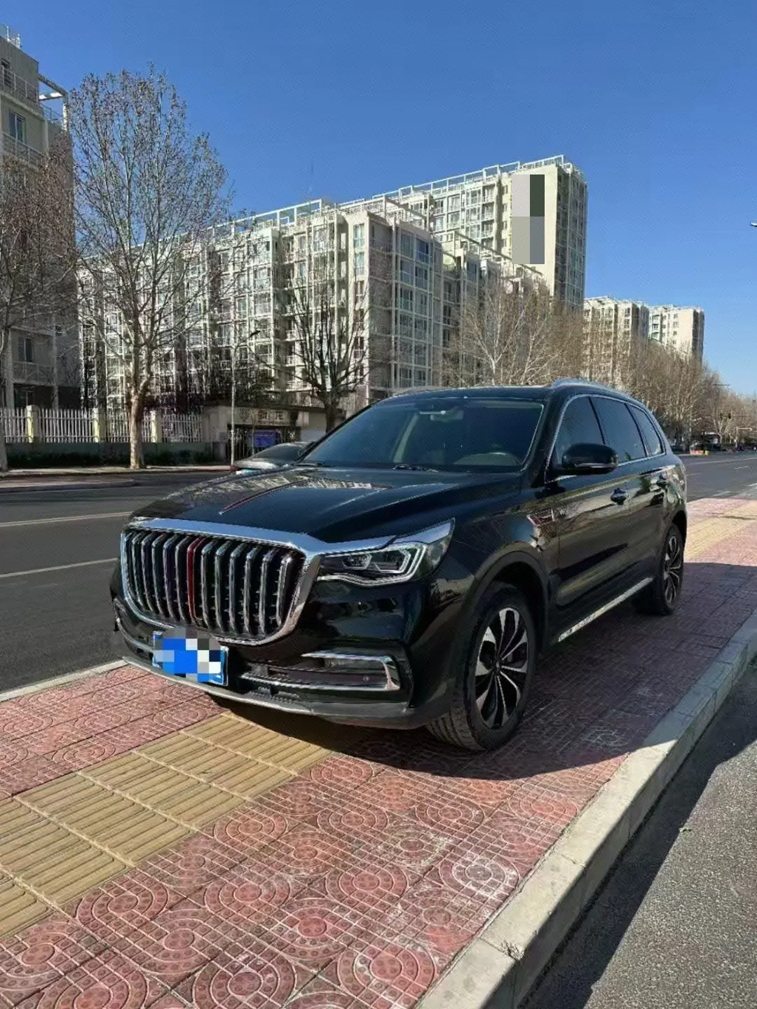Open image lightbox: HongQi 2022 HS7 48V 2.0T Two-Drive Smart Union Flag Edition 7-seat Automatic Gear