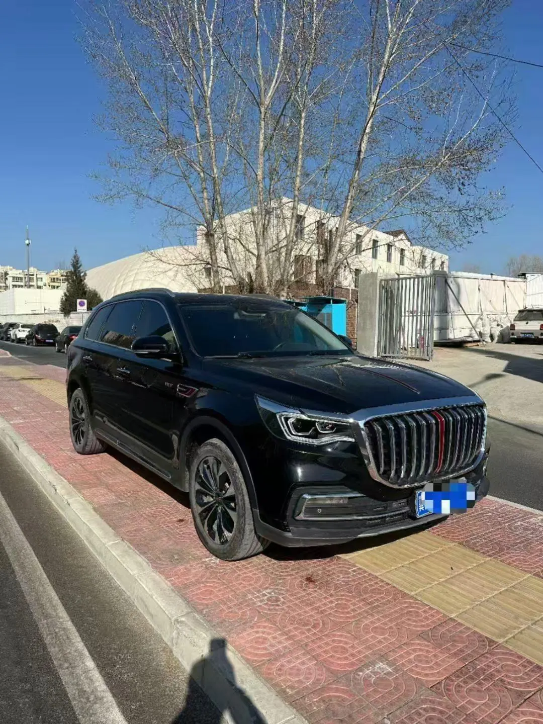 HongQi 2022 HS7 48V 2.0T Two-Drive Smart Union Flag Edition 7-seat Automatic Gear 3