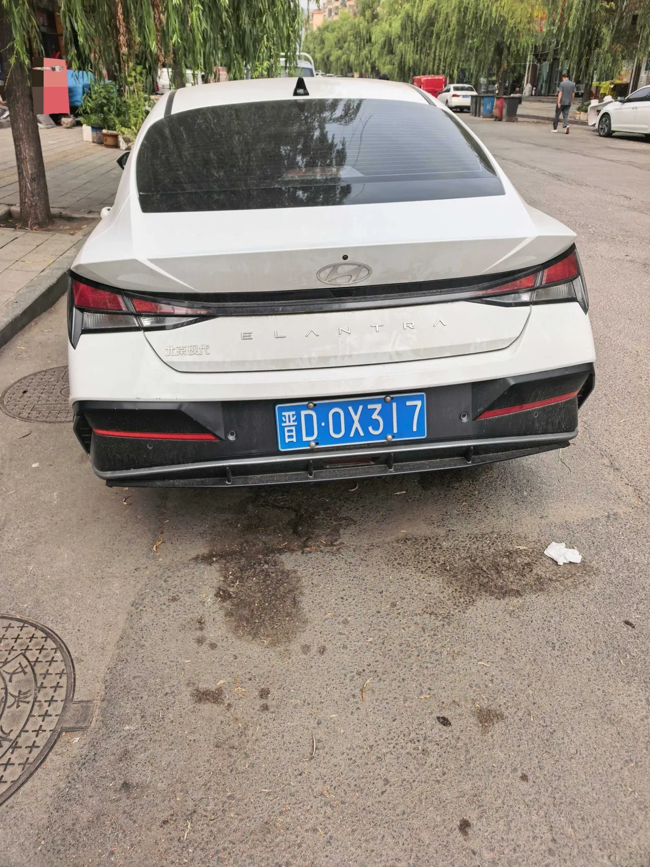 Hyundai 2023 Elantra-sedan 1.5 stepless GLX elite automatic gear 3