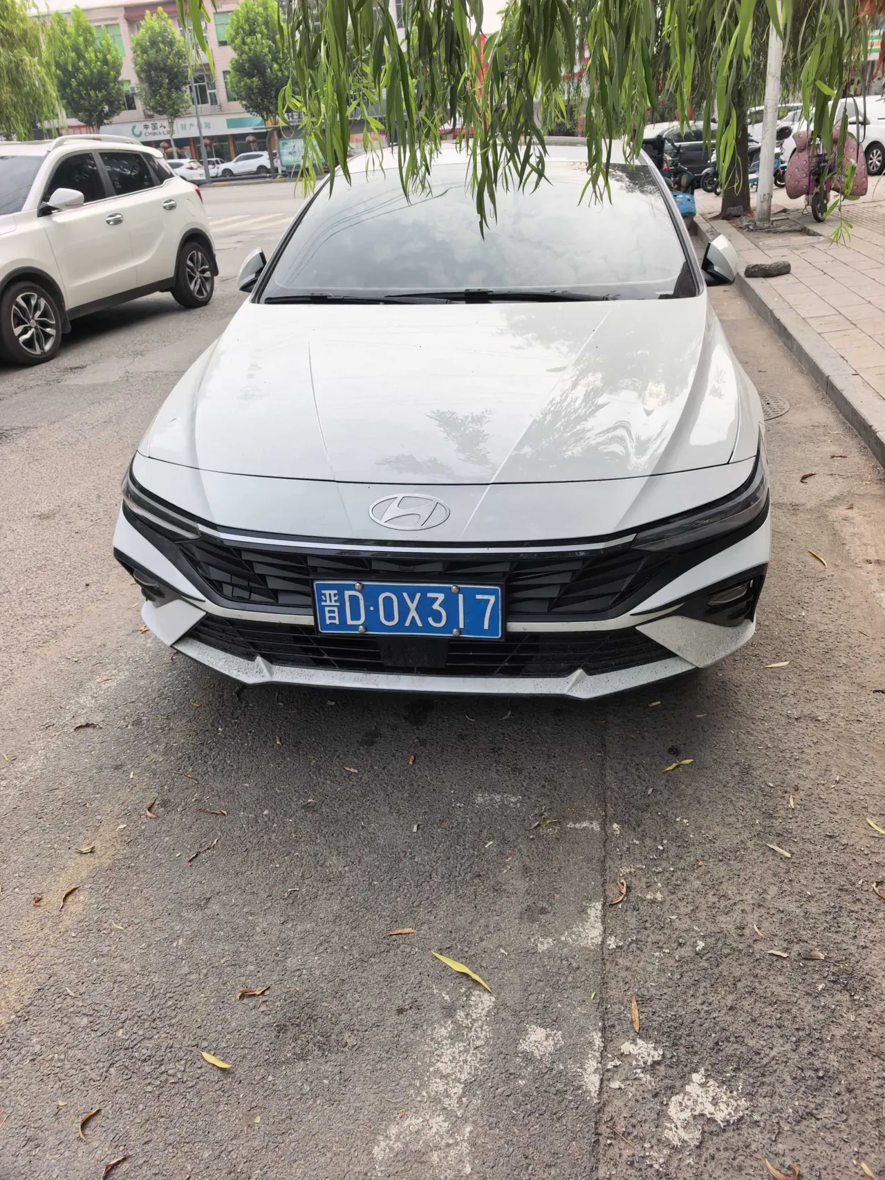 Hyundai 2023 Elantra-sedan 1.5 stepless GLX elite automatic gear 4