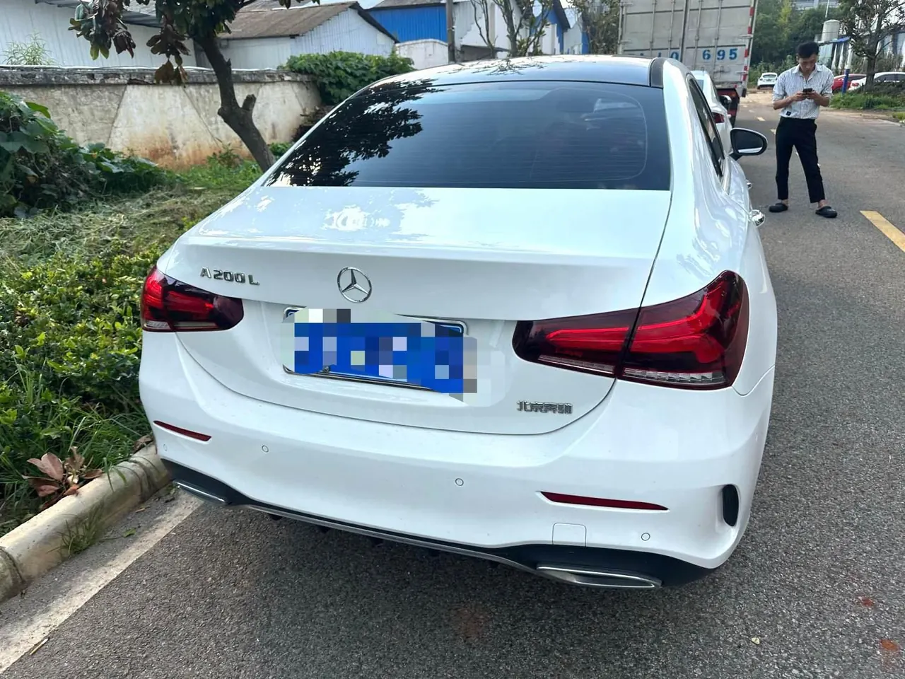 Mercedes Benz Class A 2022 A 200 L 1.3T Fashion Automatic Gear 4