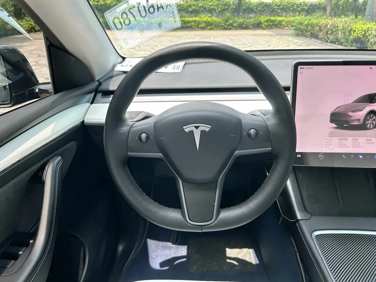 Tesla 2022 Model Y rear-wheel drive version automatic transmission 11