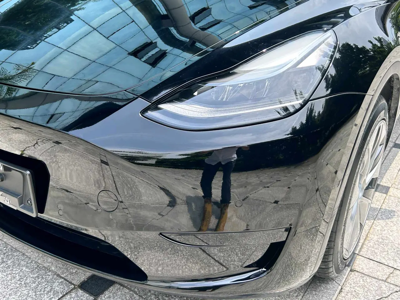 Tesla 2022 Model Y rear-wheel drive version automatic transmission 17