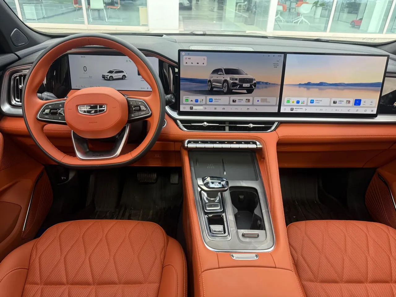 Geely 2026 XingyueL (Monjaro) I-HEV 1.5T Zhiqing Hybrid Star Han Edition Automatic Gear 9