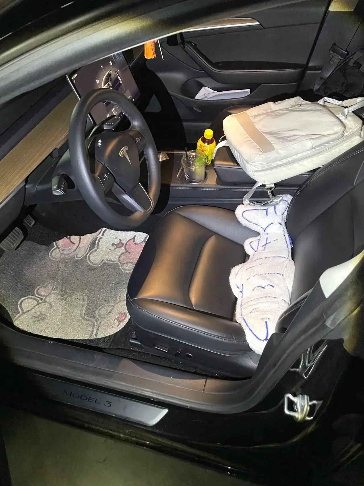 Tesla 2022 Model 3 rear-wheel drive version of automatic transmission 2