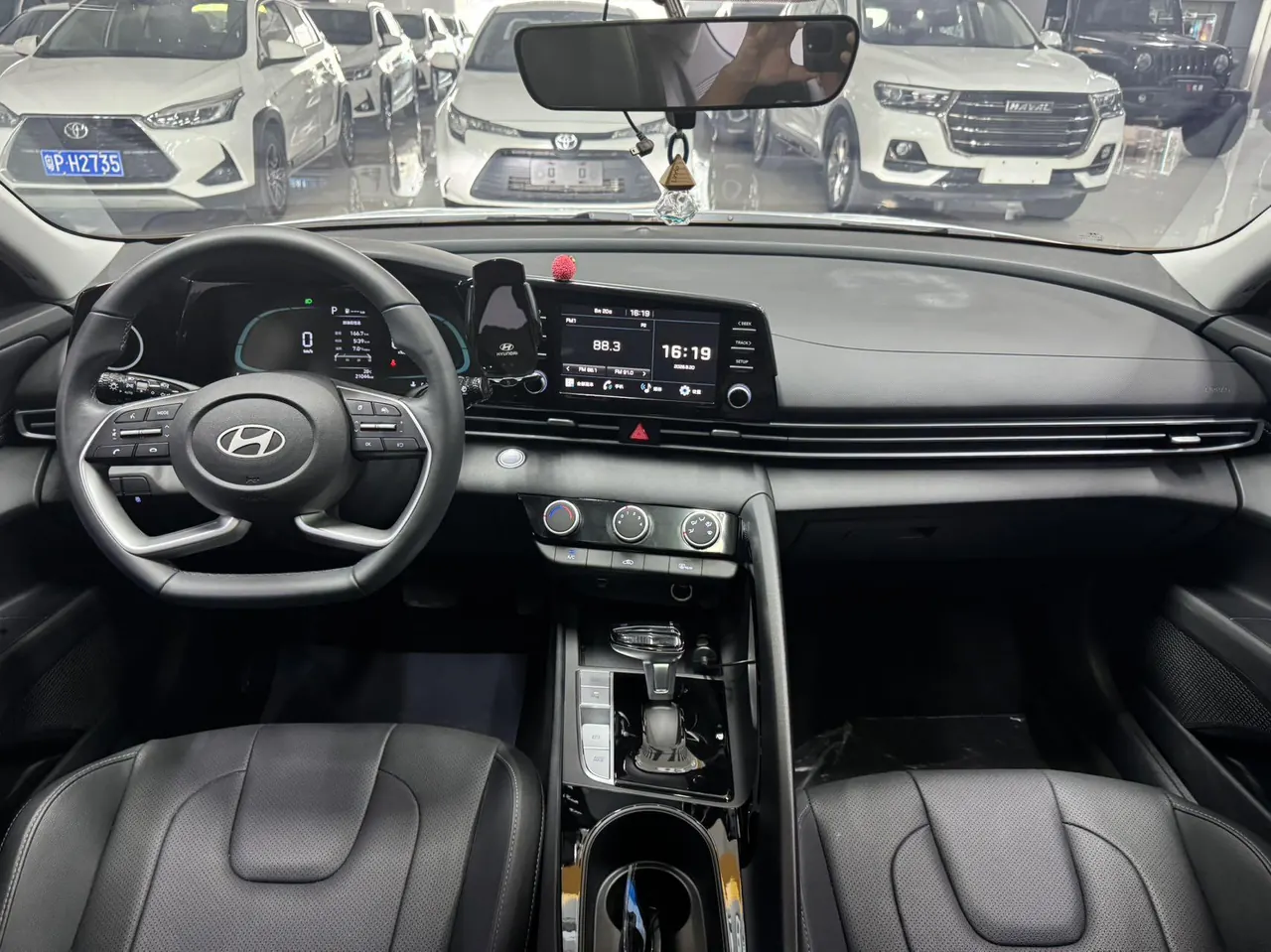 Hyundai 2023 Elantra-sedan 1.5 stepless GLX elite automatic gear 9