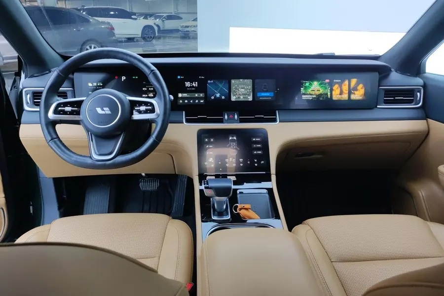 Li 2021 ONE 1.2T extended range 6-seat automatic gear 5